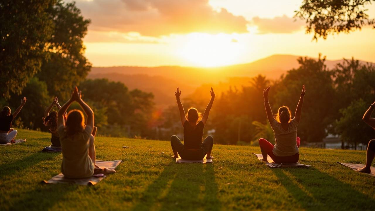 Yoga al aire libre